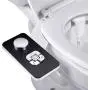 Bidet Attachment - SAMODRA Non-electric Cold Water Bidet Toilet Seat Attachment with Pressure Controls,Retractable Self-cleaning Dual Nozzles for Frontal & Rear Wash - Black Bidet Attachment - SAMODRA Non-electric Cold Water Bidet Toilet Seat Attachment with Pressure Controls,Retractable Self-cleaning Dual Nozzles for Frontal & Rear Wash - Black
