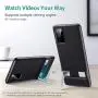 ESR Metal Kickstand Case Compatible with Samsung Galaxy S20 Plus (6.7-Inch) [Vertical and Horizontal Stand] [Reinforced Drop Protection] [Flexible TPU Case] – Solid Black