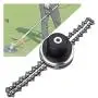 65Mn Grass Trimmer Head for Chain Mower Replacement Part Accessory, Trimmer Head Coil Garden Lawn Mower Chain Brush Cutter Accessory Mower Grass Head Replacement Outdoor Tools 65Mn Grass Trimmer Head for Chain Mower Replacement Part Accessory, Trimmer Head Coil Garden Lawn Mower Chain Brush Cutter Accessory Mower Grass Head Replacement Outdoor Tools