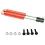 4-Pack Shock Absorber Damper Internal Spring 102mm for 1/10 Crawler Truck HSP HPI AXIAL Tamiya LOSI RC Car Metal Upgraded Parts(red)