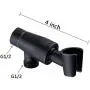100% Metal Shower Head Holder for Hand Held Showerhead, Adjustable Bracket Holder, Shower arm Adapter, Universal Shower Arm Mount,Oil-Rubbed Bronze Finish 100% Metal Shower Head Holder for Hand Held Showerhead, Adjustable Bracket Holder, Shower arm Adapter, Universal Shower Arm Mount,Oil-Rubbed Bronze Finish