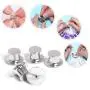 30 Pieces Metal Pin Backs Locking Pin Keepers Locking Clasp 30 Pieces Metal Pin Backs Locking Pin Keepers Locking Clasp