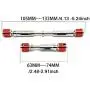 Metal Drive Shaft Axial CVD Heavy Duty Easy Install Transmission DIY Stable Replacement Parts Toy 1:10 RC Crawler for SCX10 90028