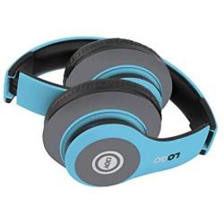 iJoy Matte Rechargeable Wireless Bluetooth Foldable Over Ear Headphones with Mic, Avatar