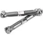 Vbest life 6 Pcs Metal Linkages Pull Rod Steering Servo Link Linkages Arm Tie Rod Ends Connector Parts Fit for Wltoys 1/18 A959 A969 A979 K929 RC Car(Titanium Color) Vbest life 6 Pcs Metal Linkages Pull Rod Steering Servo Link Linkages Arm Tie Rod Ends Connector Parts Fit for Wltoys 1/18 A959 A969 A979 K929 RC Car(Titanium Color)