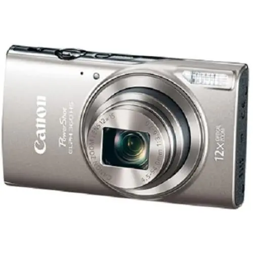 Canon PowerShot ELPH 360 Digital Camera w/ 12x Optical Zoom and Image Stabilization - Wi-Fi & NFC Enabled (Silver) Canon PowerShot ELPH 360 Digital Camera w/ 12x Optical Zoom and Image Stabilization - Wi-Fi & NFC Enabled (Silver)