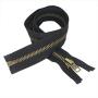 #8 27 Inch Antique Brass Zippers for Jackets 69cm Sewing Coats Crafts Separating Jacket Zipper Metal Zipper Heavy Duty (27'' Anti-Brass) Leekayer