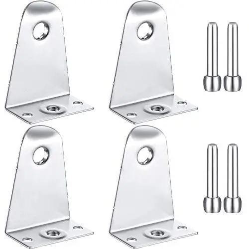 2 Inch Metal Hold Down Brackets and Pins, Blind Brackets Blind Holder Replacements for Horizontal Blinds Shades Windows Doors (8) 2 Inch Metal Hold Down Brackets and Pins, Blind Brackets Blind Holder Replacements for Horizontal Blinds Shades Windows Doors (8)