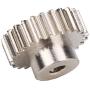 Woyisisi Metal Motor Gear 0.6M 25T Accessory Replacement Fit for 1/10 Electric RC Car