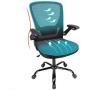 Komene Home Office Chair, Ergonomic Office Chair Large Seat, Desk Chair with Wheels,330 lb Mesh Executive Chair with Flip-up Arms,Swivel Task Chair Gaming Lumbar Support, Adjustable Height,Metal Base