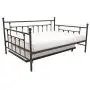 DHP Manila Metal Full Size Daybed and Twin Size Trundle (Bronze) DHP Manila Metal Full Size Daybed and Twin Size Trundle (Bronze)