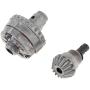 RC Car Metal Differential Pinion Driven Gear Replacement for HG-P407 1/10 RC Pickup Truck Accs