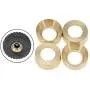 Tongina Pack of 4 1/24 RC Metal Wheel Rims Hubs for Axial SCX24 AXI90081 ,Crawler, Upgrade Parts Tongina Pack of 4 1/24 RC Metal Wheel Rims Hubs for Axial SCX24 AXI90081 ,Crawler, Upgrade Parts