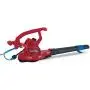 Toro 51621 UltraPlus Leaf Blower Vacuum, Variable-Speed (up to 250 mph) with Metal Impeller, 12 amp,Red