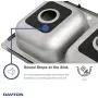 Elkay D117193 Dayton Single Bowl Drop-in Stainless Steel Bar Sink