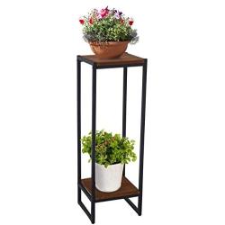 Iron & Wood Dismountable Plant Stand Wood Shelf Display Shelf IRWS1629h