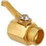 Haus & Garten Heavy-Duty Brass Shut Off Valve Haus & Garten Heavy-Duty Brass Shut Off Valve