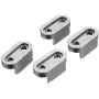 JVSISM 8 Pcs Upgrade Metal RC Car Parts, for WPL B14 B16 B24 1/16 RC Car - 4Pcs Firm Fixed Seat & 4Pcs Spare Parts Lifting Lug with Screw Set