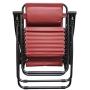 Caravan Sports Infinity Zero Gravity Chair, Burgundy