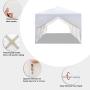 Teekland 10x30 Outdoor Canopy Party Wedding Tent,Sunshade Shelter,Outdoor Gazebo Pavilion with 8 Removable Sidewalls Upgraded Thicken Steel Tube (10 x 30 / 8 Removable Sidewalls-1)