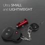 Crave Metal Car Charger [24W 4.8A 2 Port Dual USB] Zinc Alloy Universal Compact 12 Volt Charger, Smart Charge IC Technology - Red