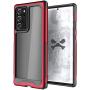 Ghostek Atomic Slim Note 20 Case Clear Mystic with Red Protective Aluminium Bumper Heavy Duty Protection with Rugged Military Grade Shockproof Design Cover for 2020 Galaxy Note20 5G (6.7 Inch) - (Red)