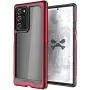 Ghostek Atomic Slim Note 20 Case Clear Mystic with Red Protective Aluminium Bumper Heavy Duty Protection with Rugged Military Grade Shockproof Design Cover for 2020 Galaxy Note20 5G (6.7 Inch) - (Red)
