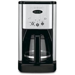 Cuisinart DCC-1200 Brew Central 12 Cup Programmable Coffeemaker, Black/Silver