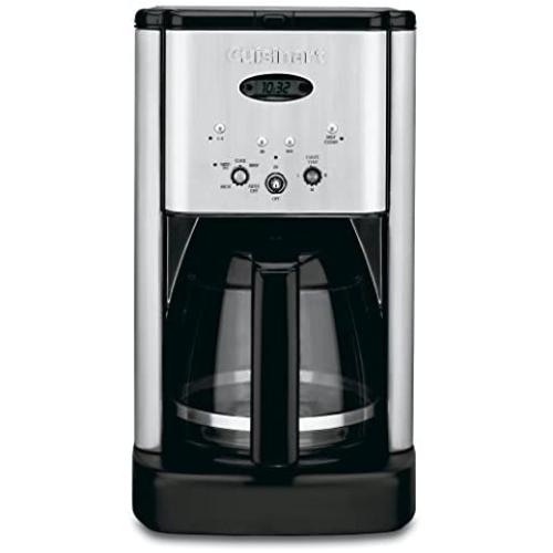 Cuisinart DCC-1200 Brew Central 12 Cup Programmable Coffeemaker, Black/Silver