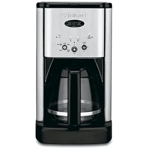 Cuisinart DCC-1200 Brew Central 12 Cup Programmable Coffeemaker, Black/Silver Cuisinart DCC-1200 Brew Central 12 Cup Programmable Coffeemaker, Black/Silver