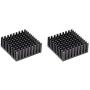 uxcell Electronic Radiators Heatsink for MOS GPU IC Chip Black 35 x 35 x 14 mm 2pcs