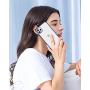 DTTO Compatible with iPhone 11 Pro Max Case, Slim Fit Clear Soft TPU Cover with Metal Luster Edge for 2019 iPhone 6.5 Inch，Blue