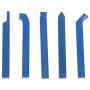 Erie Tools 5 Piece Cutting Set 5/16'' Tungsten Carbide Tips for Mini Metal Lathe