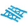 Dilwe RC Car Suspension Arm, Aluminium Alloy Front Rear Universal Suspension Arm for Traxxas Slash 1/10 Scale RC Car Upgrade RC Model Part Accessory(Blue)