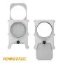 POWERTEC 70135 4-Inch Aluminum Blast Gate for Dust Collector/Vacuum Fittings
