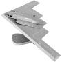 Fascinations Metal Earth ICONX B-2A Spirit Stealth Bomber 3D Metal Model Kit