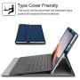 Fintie Case for New Microsoft Surface Pro 7 / Pro 6 / Pro 5 / Pro 4 / Pro 3 12.3 Inch Tablet - Multiple Angle Viewing Portfolio Business Cover, Compatible with Type Cover Keyboard (Navy)