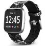 TreasureMax Bands Compatible with Fitbit Versa/Fitbit Versa 2/Fitbit Versa Lite for Women Men,Silicone Fadeless Pattern Printed Replacement Floral Bands for Fitbit Versa Smart Watch TreasureMax Bands Compatible with Fitbit Versa/Fitbit Versa 2/Fitbit Versa Lite for Women Men,Silicone Fadeless Pattern Printed Replacement Floral Bands for Fitbit Versa Smart Watch