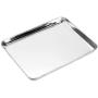 Baking sheets and Rack Set, Zacfton Cookie pan with Nonstick Cooling Rack & Cookie sheets Rectangle Size 12.5 x 10 x 1 inch,Stainless Steel & Non Toxic & Healthy,Superior Mirror Finish & Easy Clean