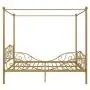DHP Metal Canopy Bed with Sturdy Bed Frame - Full Size (Gold) DHP Metal Canopy Bed with Sturdy Bed Frame - Full Size (Gold)