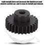 T best Motor Pinion Gear, 27T 1:14 Scale Remoted Control Crawler Car Motor Pinion Gear RC Vehicle Spare Upgrade Parts for Wltoys 1/14 144001