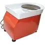 HTTMT- 350W 110V Electric Pottery Wheel Ceramic Machine 25CM Work Clay Art Craft DIY [P/N:ET-TOOL002-350-Red]