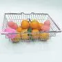 Kekailu Children Toys, Children Miniature Metal Supermarket Shopping Basket Pretend Role Play Toy Gift, Red Kekailu Children Toys, Children Miniature Metal Supermarket Shopping Basket Pretend Role Play Toy Gift, Red