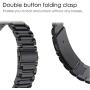 Fintie Band Compatible with Garmin Forerunner 235, Stainless Steel Metal Replacement Watch Strap Bracelet Compatible with Garmin Forerunner 235/220/230/620/630/735XT Smartwatch, Black