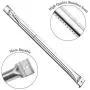 Uniflasy Replacement Parts Kit for Charbroil 4 Burner 463211512, 463211513, 463211514 Gas Grill, Stainless Steel Grill Burner Tube, Porcelain Steel Heat Plate Shield Tent, Adjustable Crossover Tube Uniflasy Replacement Parts Kit for Charbroil 4 Burner 463211512, 463211513, 463211514 Gas Grill, Stainless Steel Grill Burner Tube, Porcelain Steel Heat Plate Shield Tent, Adjustable Crossover Tube