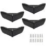 Zorfeter 2 Inch Furniture Legs, Set of 4 Metal Sofa Feets DIY Replacement Parts Minimalist Design for Cabinet Cupboard Sofa Couch, Matte Black Zorfeter 2 Inch Furniture Legs, Set of 4 Metal Sofa Feets DIY Replacement Parts Minimalist Design for Cabinet Cupboard Sofa Couch, Matte Black