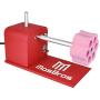 Masbros Cup Turner Fully Assembled All Metal Tumbler Spinner Machine Cuptisserie Cup Rotisserie with Metal Bearing for Craft Tumbler （2 arms 4 Foams)