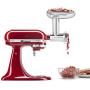 KitchenAid KSMMGA Metal Food Grinder Attachment, 2.5 lb, Silver