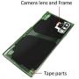 Galaxy Note 10+ Back Cover Glass Housing Door Replacement with Camera Lens Parts for Samsung Galaxy Note10+ Plus Note 10+ SM-N9750/DS +Tools + Eject Pin (Aura Blue)