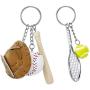 NANSSY 150 1''/25mm Split Keyrings with Chain Silver Keychain Ring, Key Chains Rings Parts with Open Jump Ring and Connector. (150)